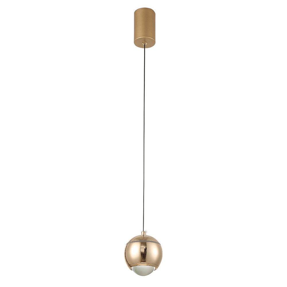 Светильник подвесной Crystal Lux Caro CARO SP LED GOLD
