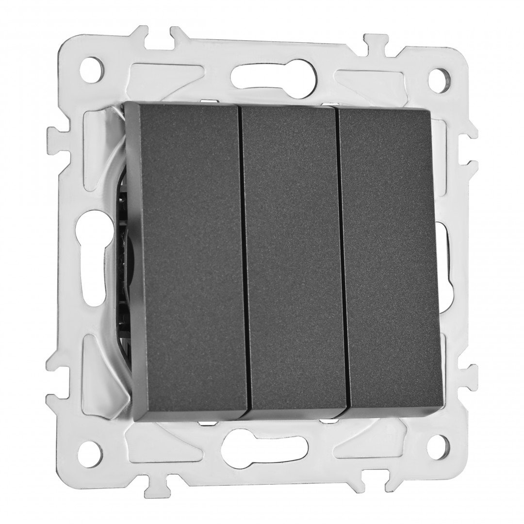 Выключатель Arte Milano Am-203 203.30-3.black