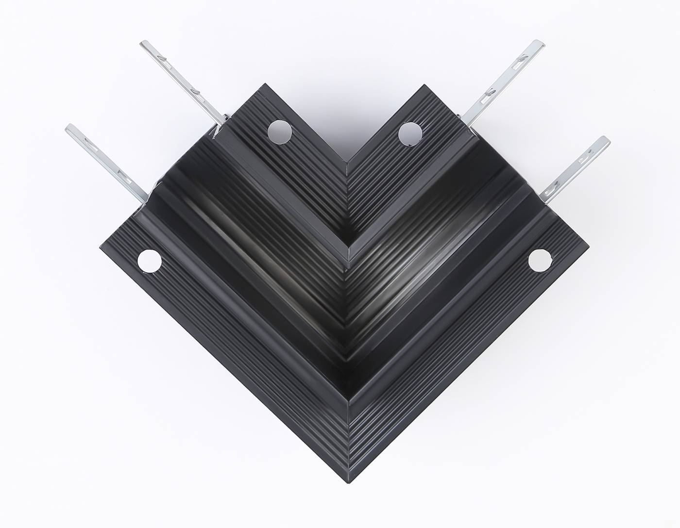 Коннектор угловой для встраиваемого шинопровода Magnetic Ambrella Track System GL3354