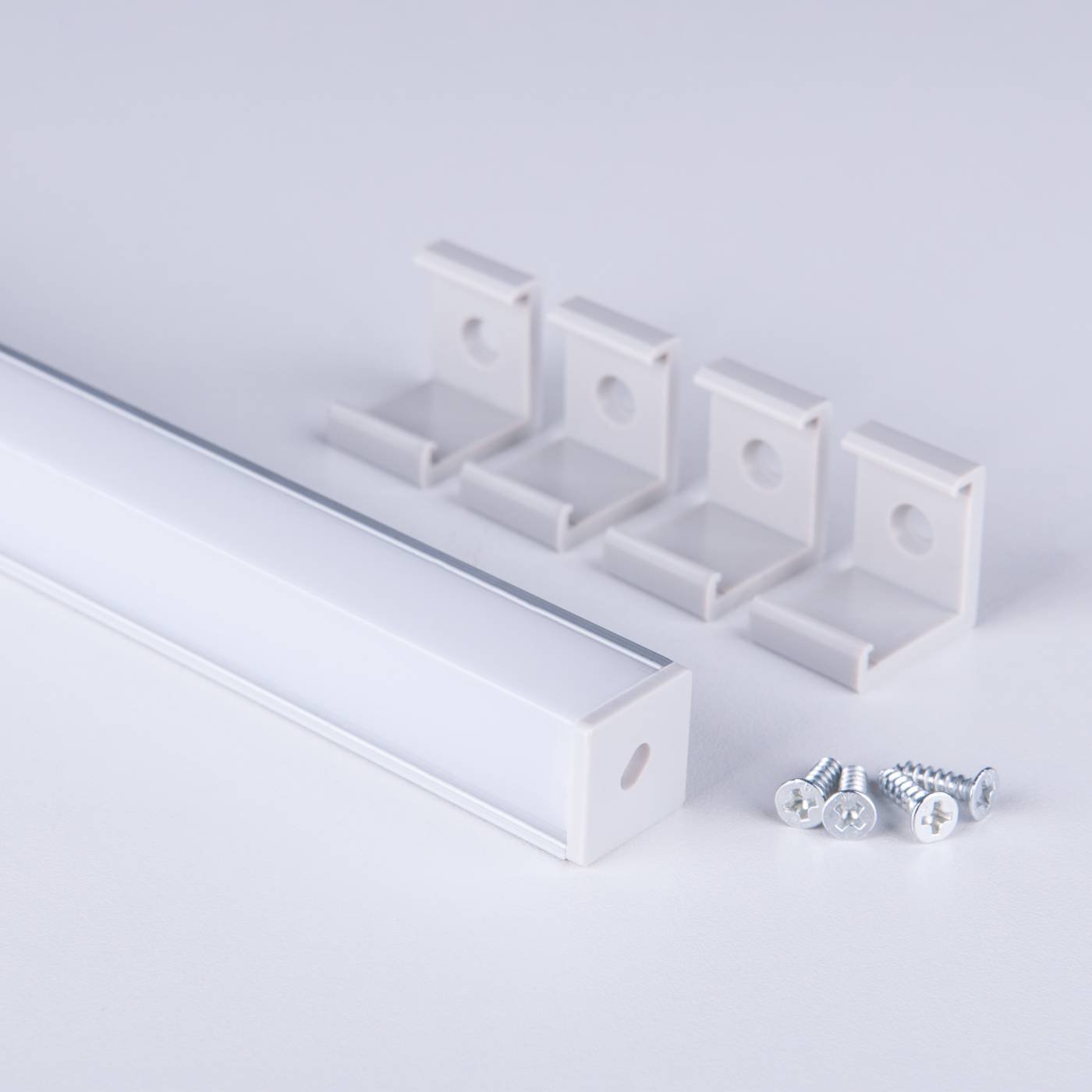 Профиль Elektrostandard LL LL-2-ALP009 Квадратный угловой алюминиевый профиль для LED ленты (под ленту до 10mm)