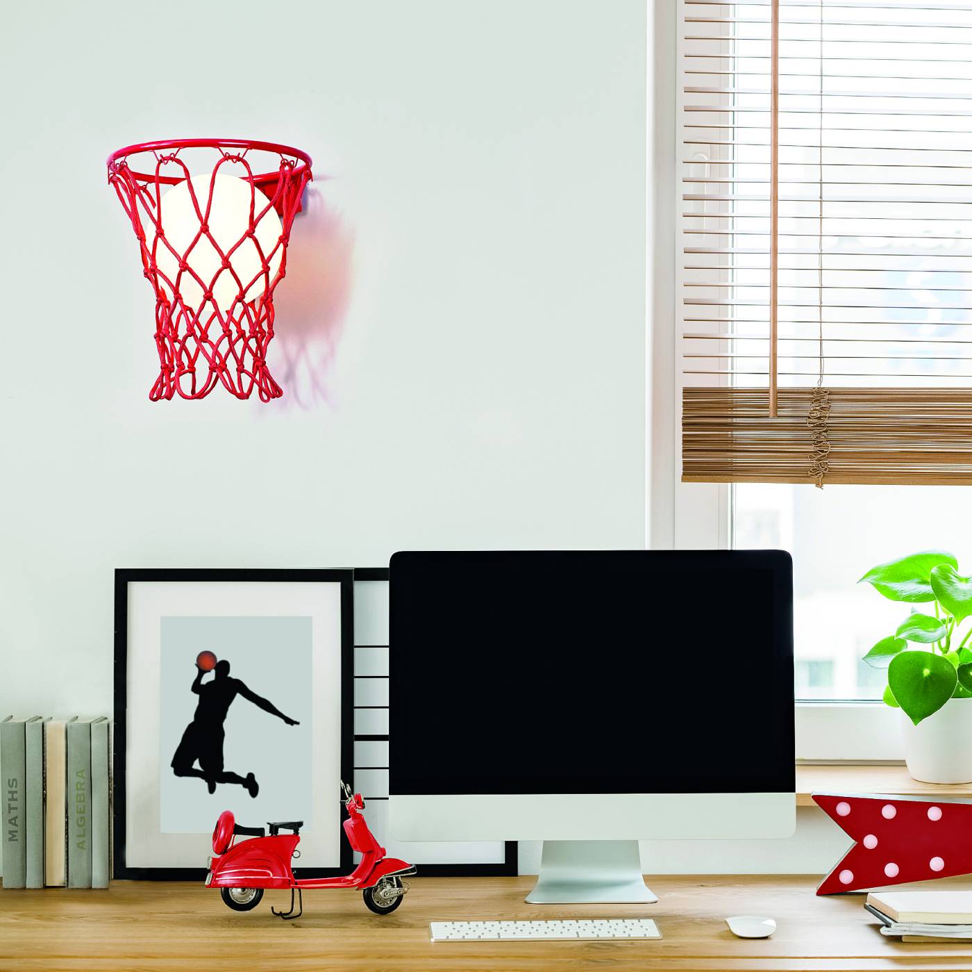 7244 Настенное бра Mantra Basketball 7244