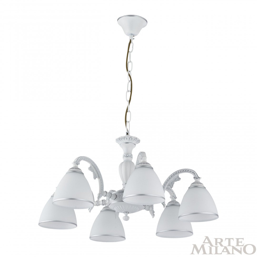Подвесная люстра Arte Milano Am340837 340837/6 WT+SL