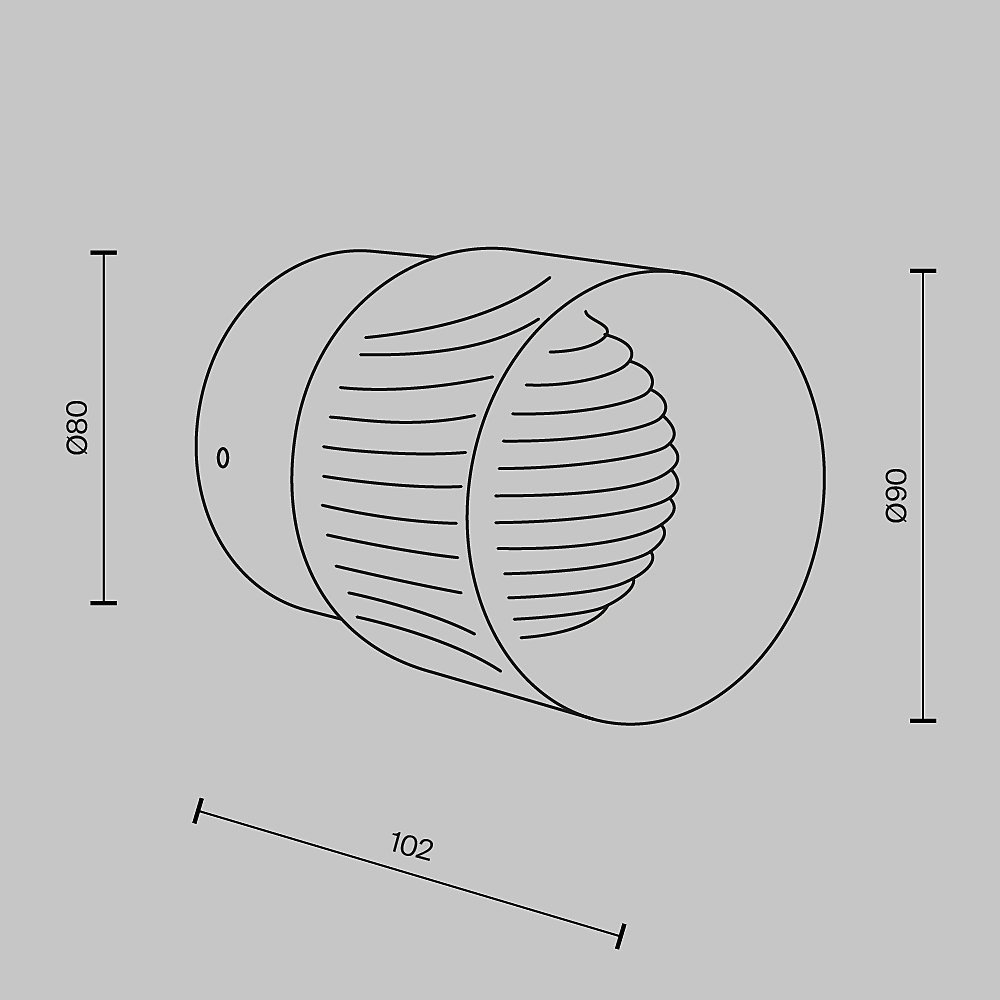 MOD480WL-L6BS3K Настенный светильник Maytoni Sacramento MOD480WL-L6BS3K