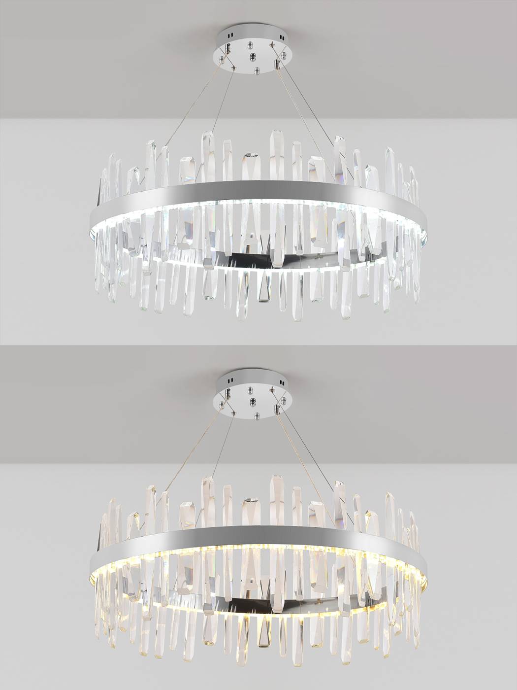 Подвесная люстра Natali Kovaltseva Smart Нимбы LED LAMPS 81257