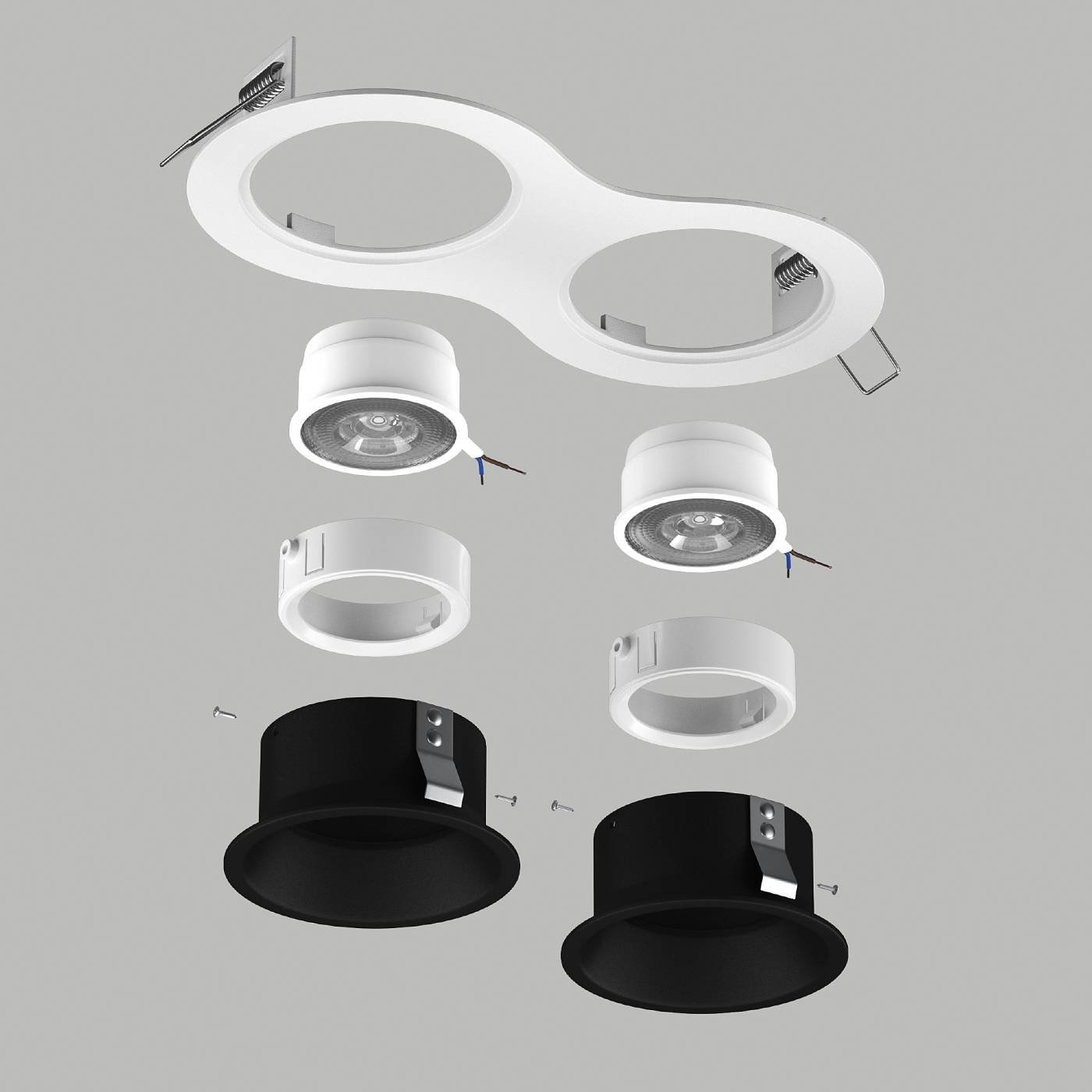 D6260707WMOD Комплект со светильником Lightstar Domino D6260707WMOD