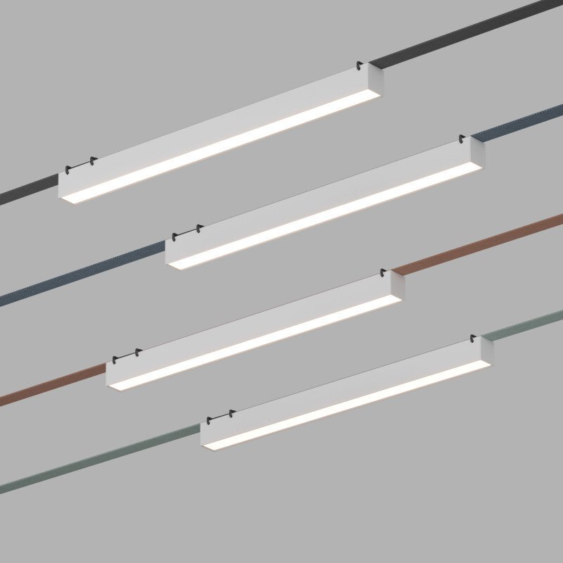 Cветильник для трека-ремня Denkirs Belty Linear DK5576-WH
