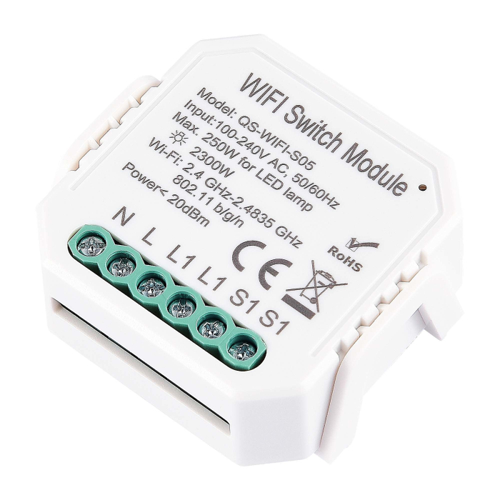 WIFI реле 1 канал ST Luce St9000 ST9000.500.01C