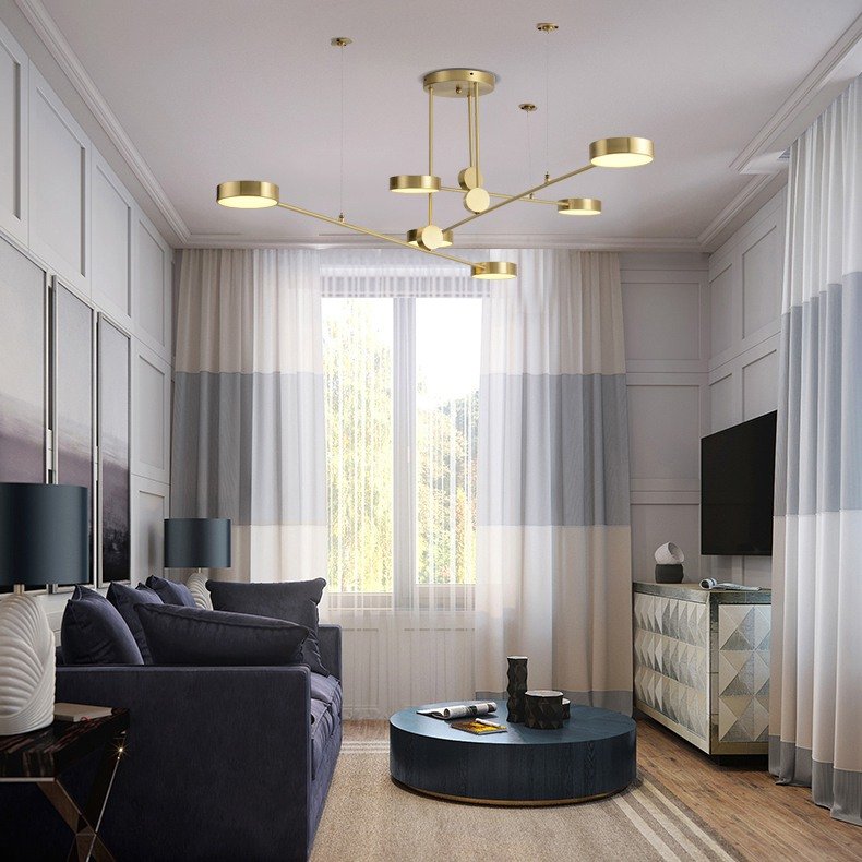141063-26 Потолочная люстра ImperiumLoft Technum-Led-Gold01 141063-26
