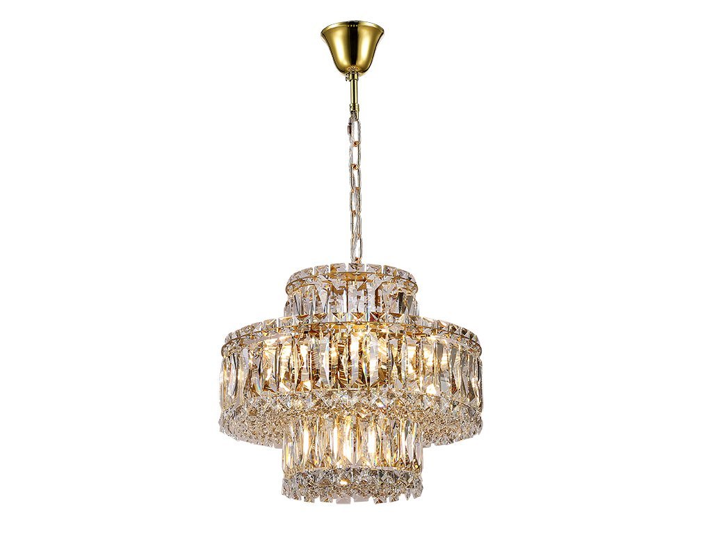 8458+3/C gold Подвесная люстра Newport 8450 8458+3/C gold
