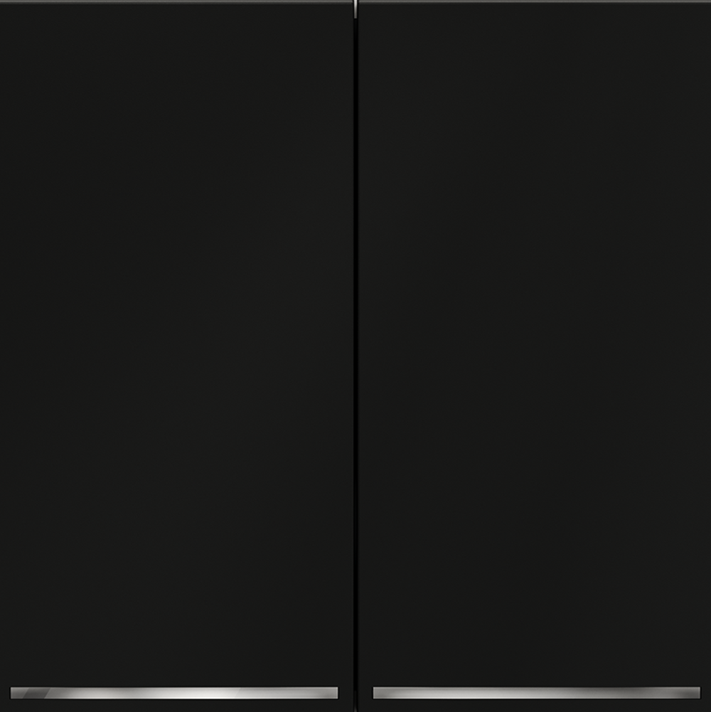 VLS020408 Проходной переключатель встраиваемый VOLTUM S70 двухклавишный с подсветкой 10А, (черный матовый) VLS020408