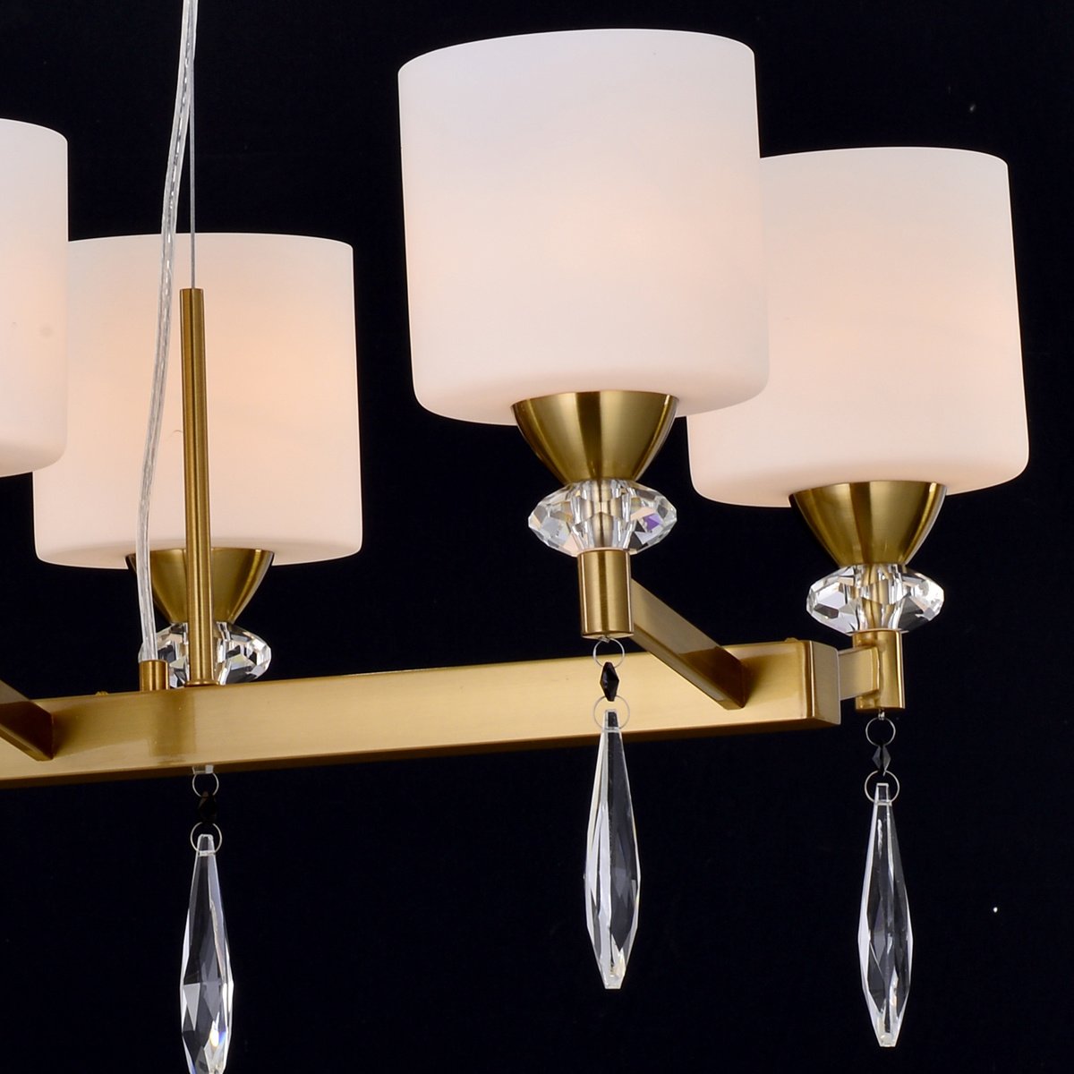 Подвесная люстра ILLUMICO IL5182-8LLS-29 BRASS KELTIC