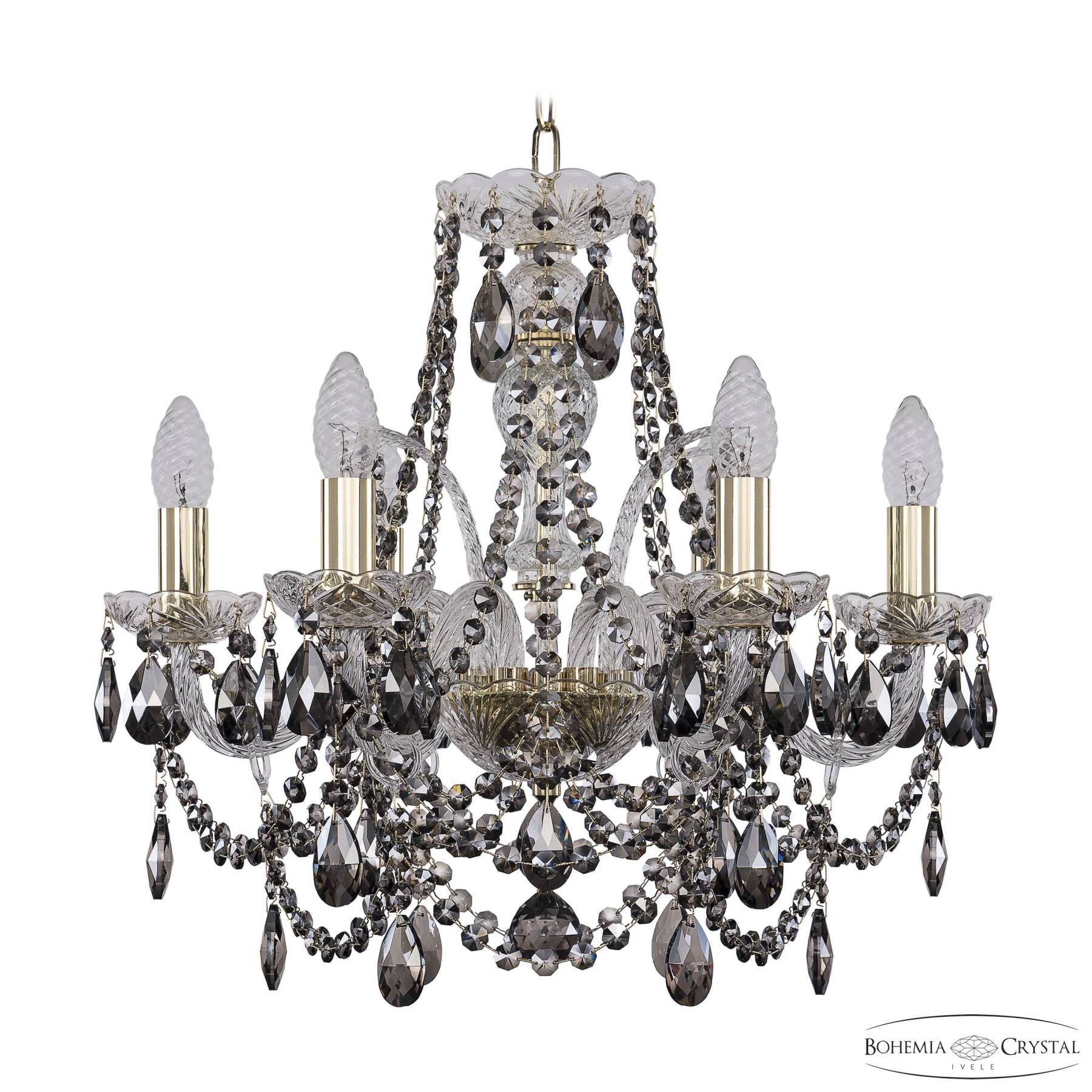 1411/6/160 G R731 Подвесная хрустальная люстра 1411 Bohemia 1411/6/160 G R731