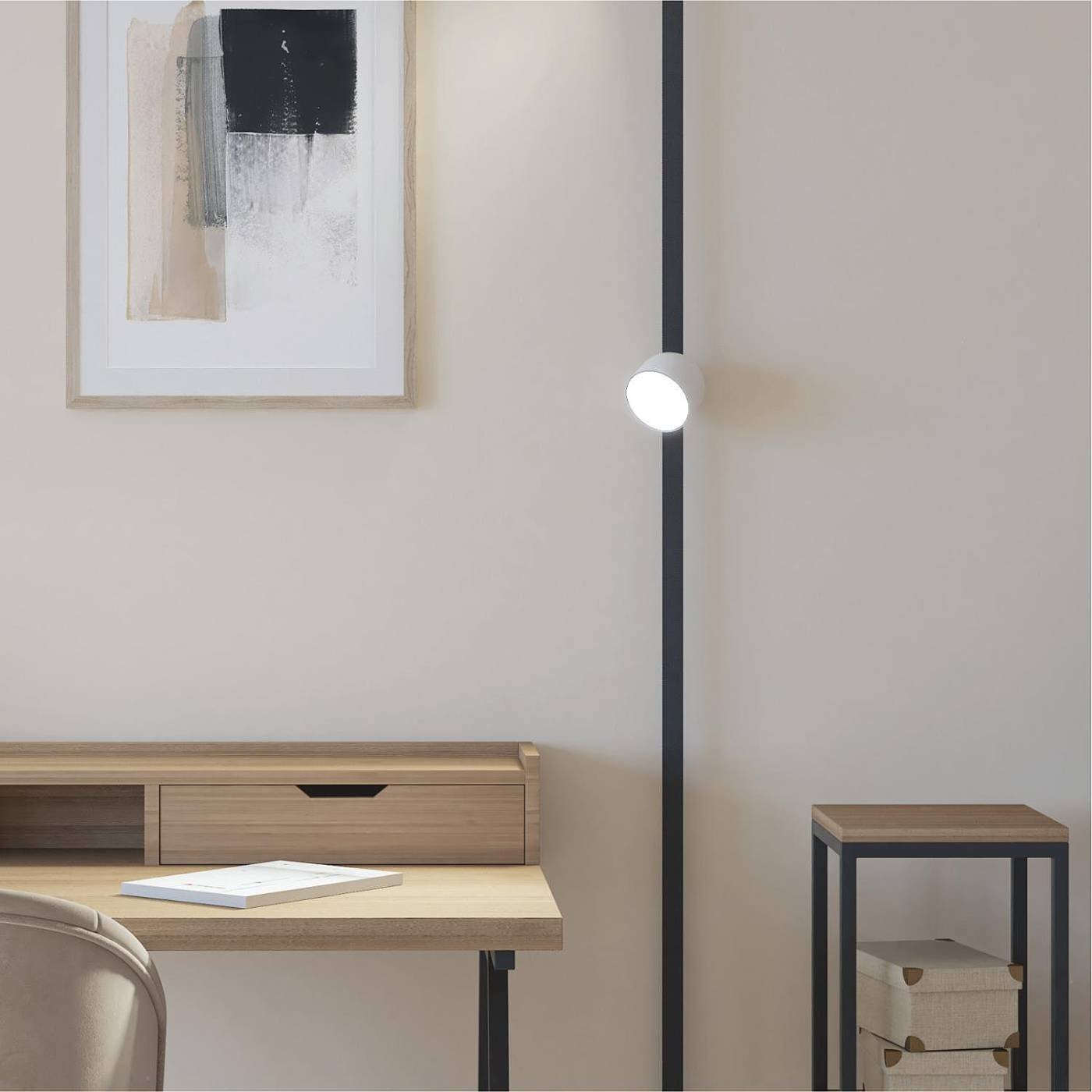 Трековый светильник Denkirs Belty Spot DK5543-WH+BK
