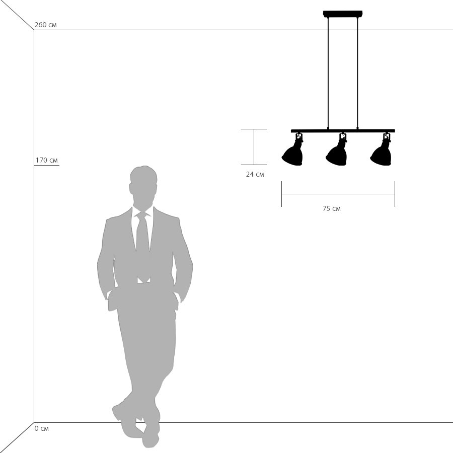 761130 Светильник подвесной Lightstar Acrobata 761130