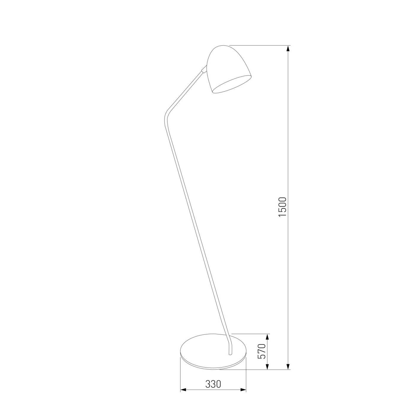 16162 Soho Black Торшер напольный Soho TK Lighting 16162 Soho Black