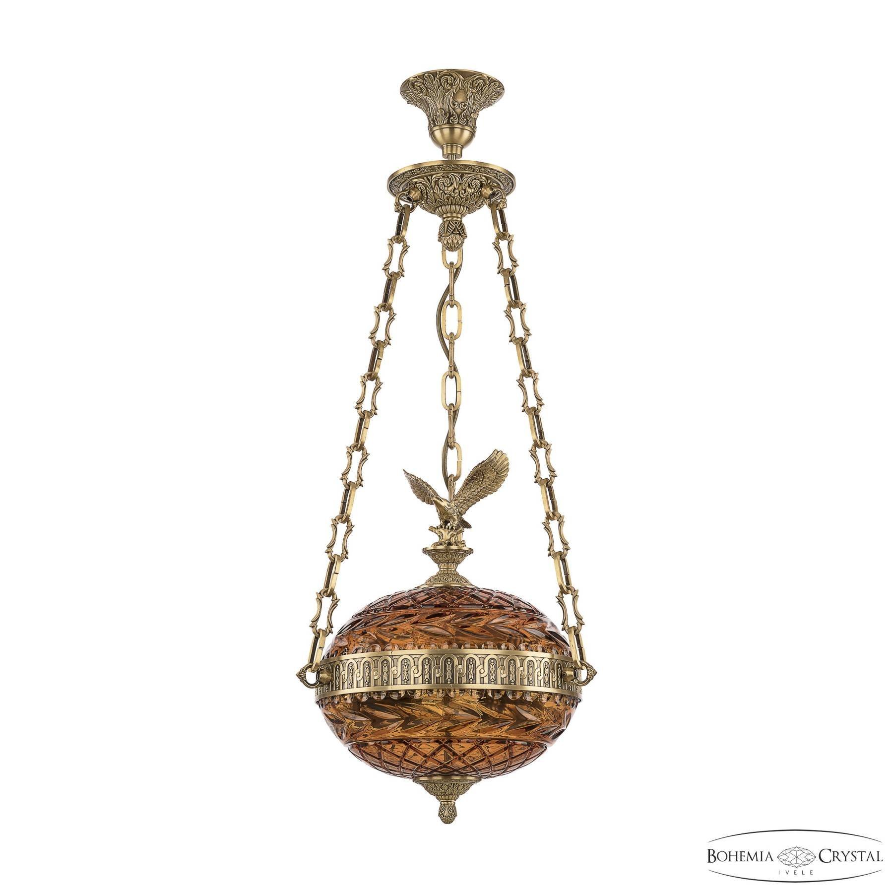71000P/30 FP Amber/M-1F FE1M Светильник подвесной Bohemia 7100 71000P/30 FP Amber/M-1F FE1M