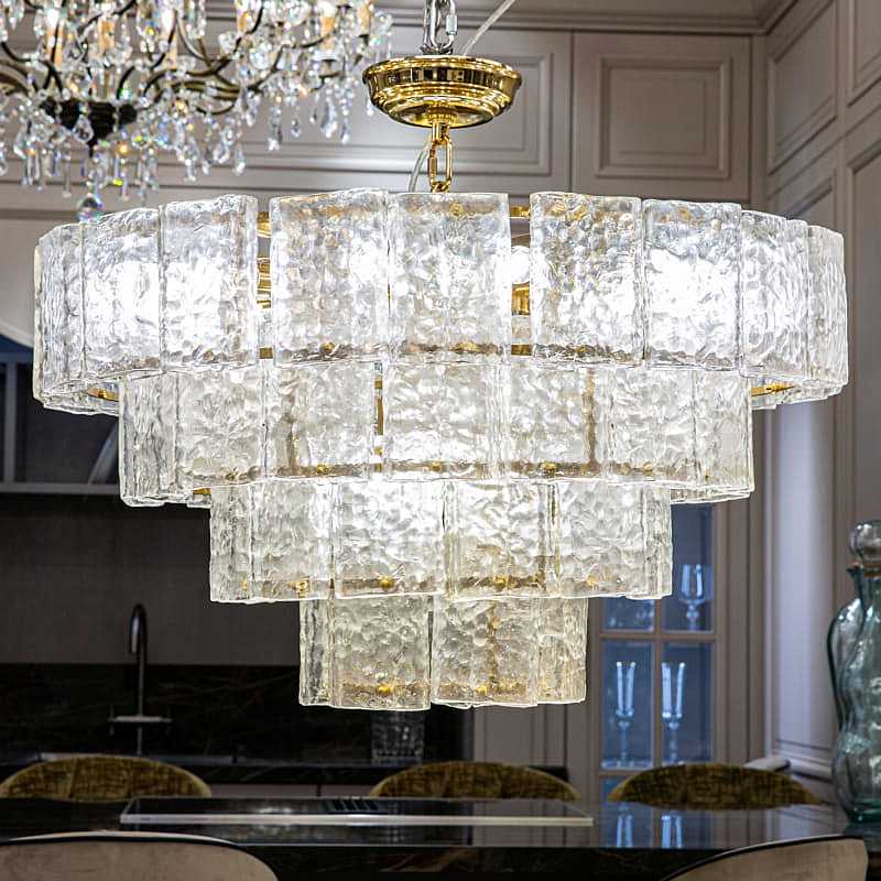 Подвесная хрустальная люстра Gaccio L'Arte Luce Luxury L24300.92