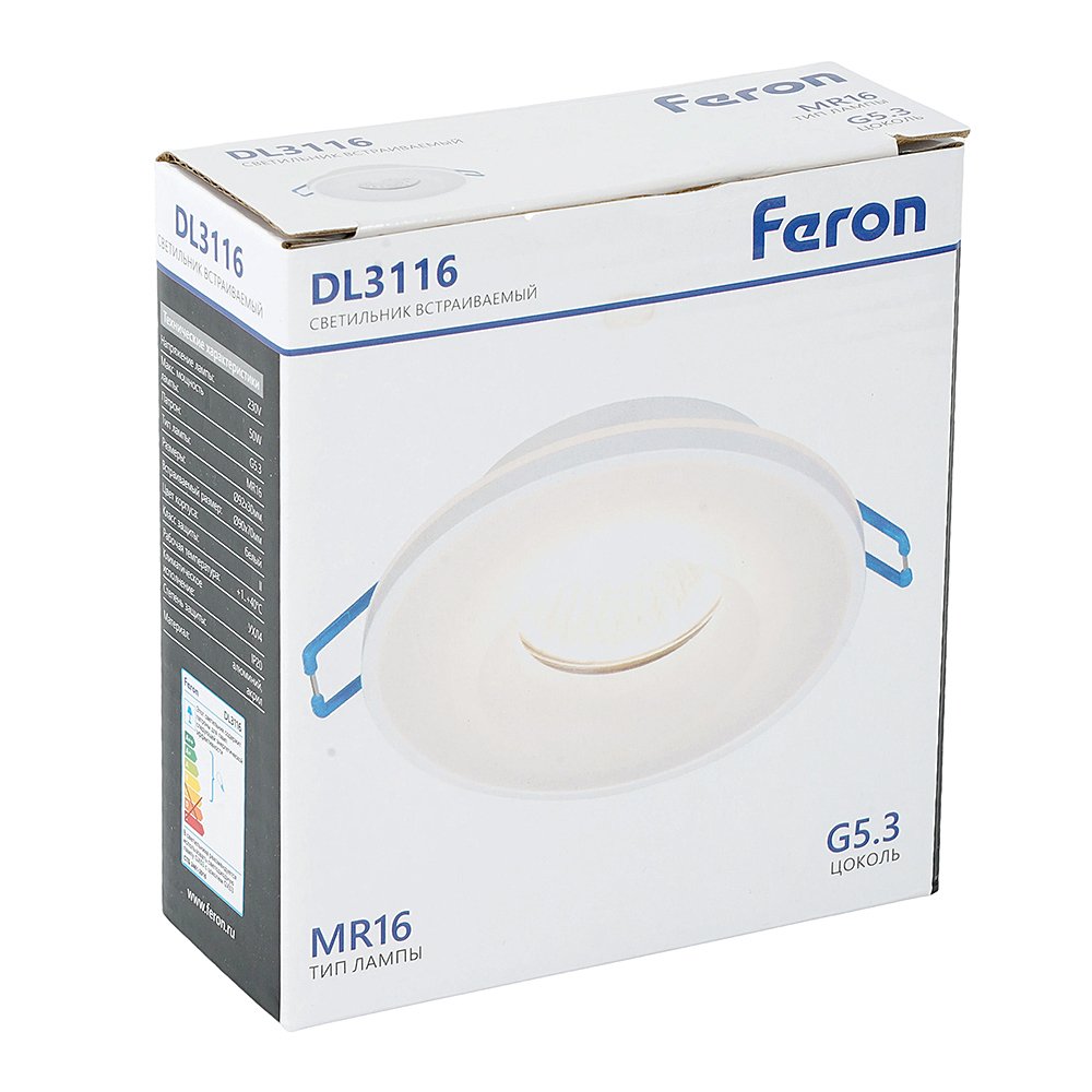 Встраиваемый светильник Feron DL3116 51940