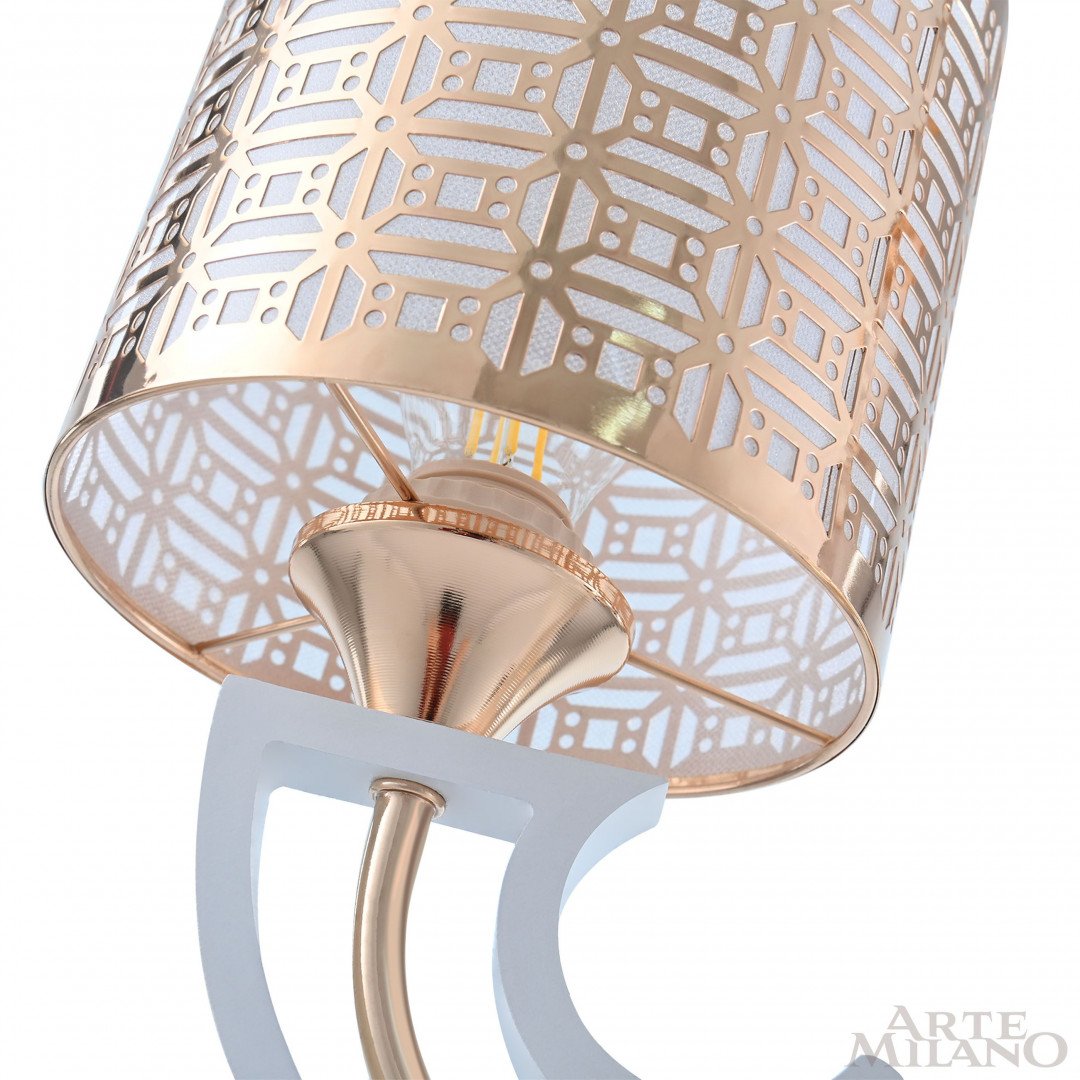 308857/3 Wh/Gd Подвесная люстра Arte Milano Florentia-8857 308857/3 Wh/Gd