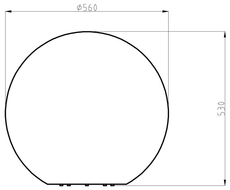 Уличный наземный светильник Deko-Light Ball light 836935