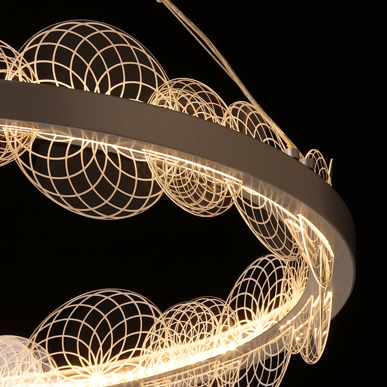 661019001 Подвесная люстра De Markt Платлинг 661019001