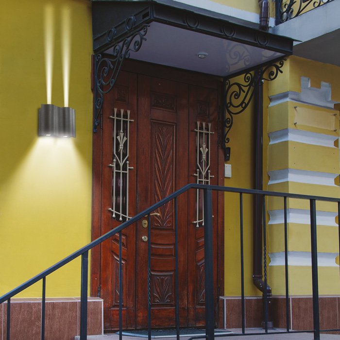 357416 Уличный LED настенный светильник Novotech Kaimas 357416