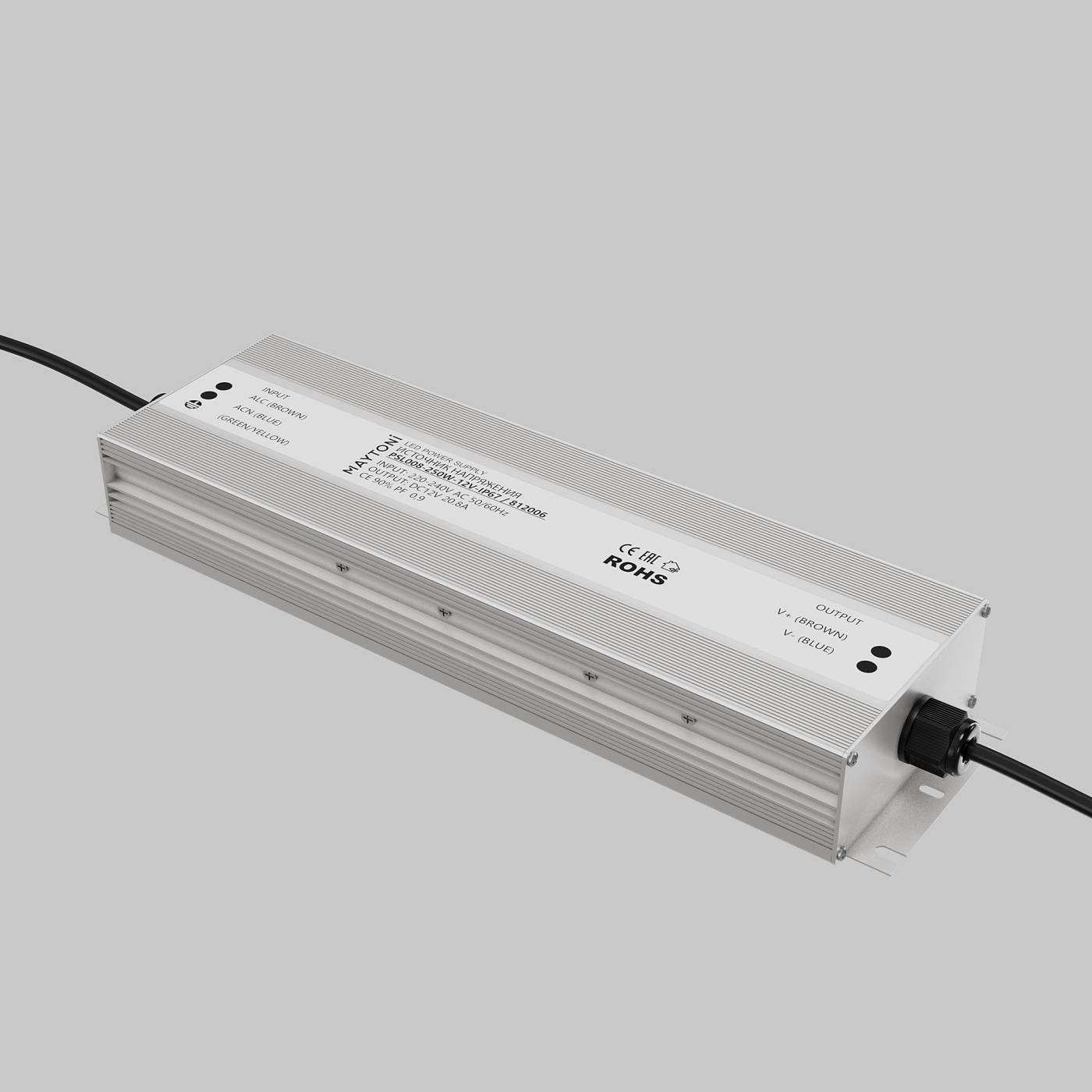 Драйвер для LED ленты Maytoni Источники напряжения 12В 812006