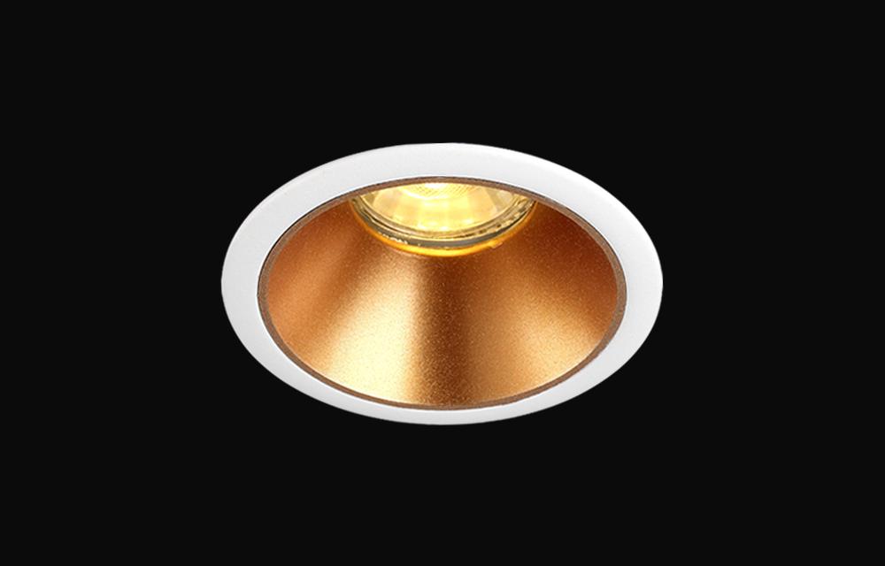 CLT 052C WH-GO Встраиваемый светильник Crystal Lux Clt 052 CLT 052C WH-GO
