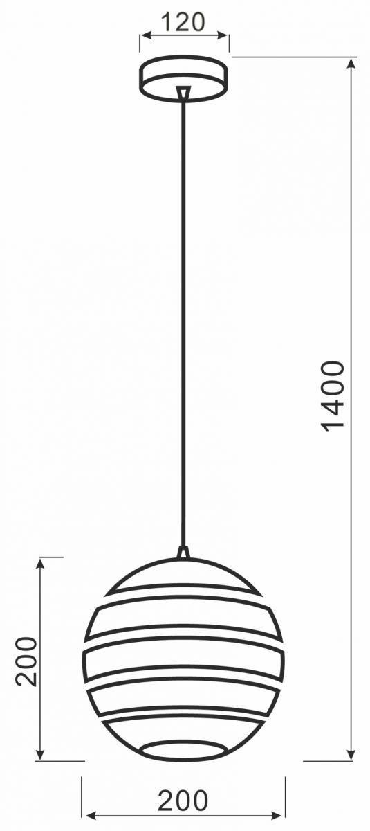342137 Светильник подвесной Deko-Light Ankaa 342137