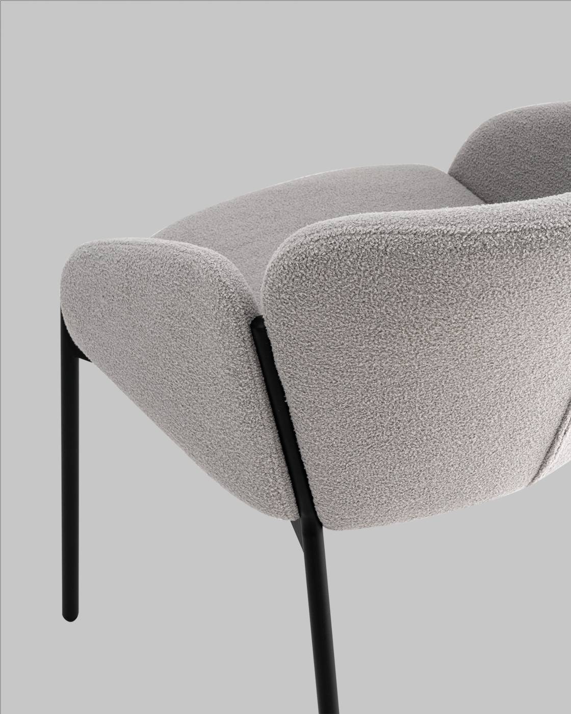 Обеденный стул Stool Group Melia DC-3090 KD 3018-14 black legs