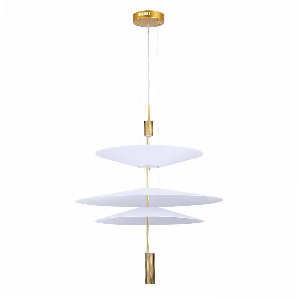 9221P/3 gold/white Светильник подвесной Delight Collection 9221P 9221P/3 gold/white