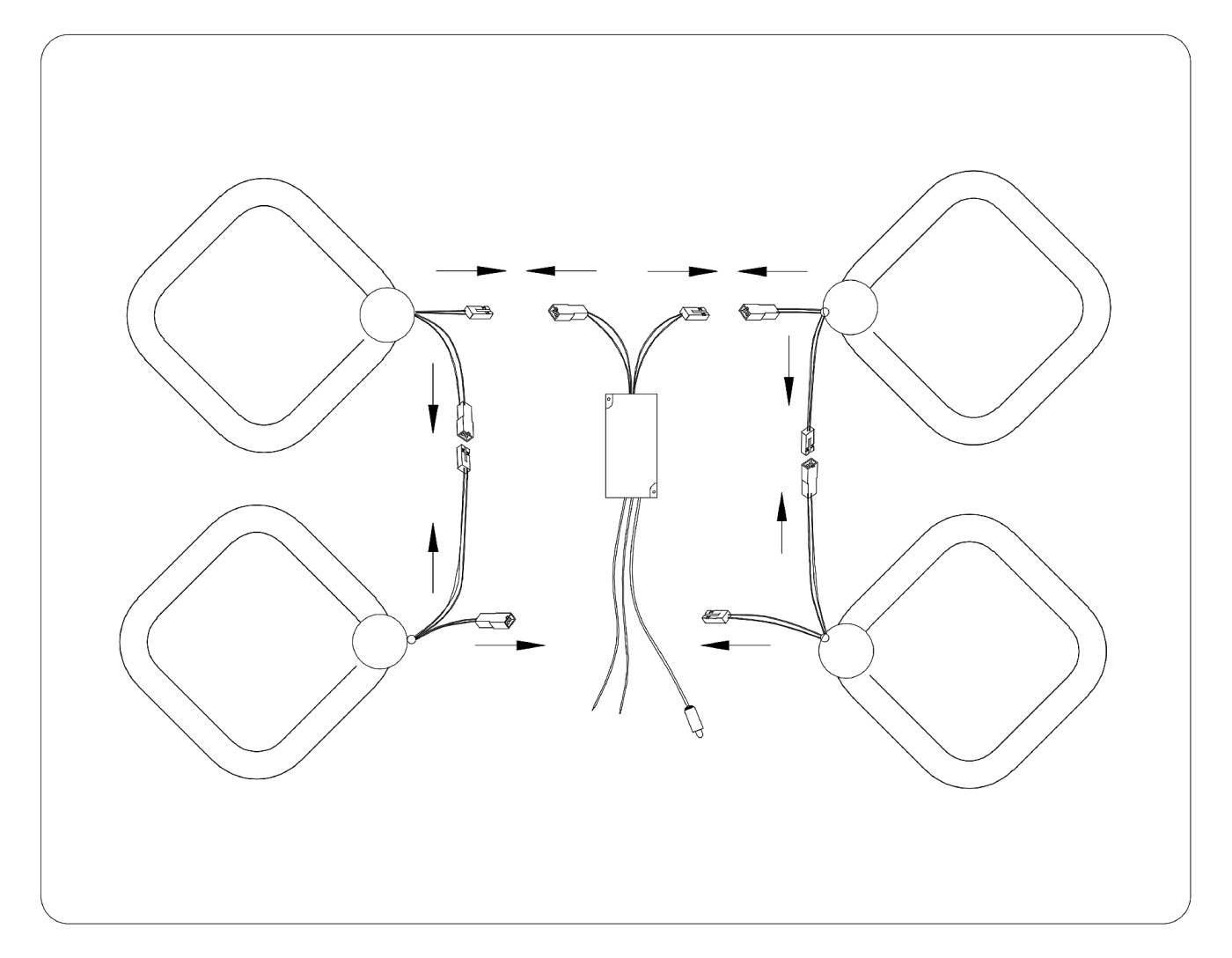 Потолочная люстра Ambrella Original FA3819