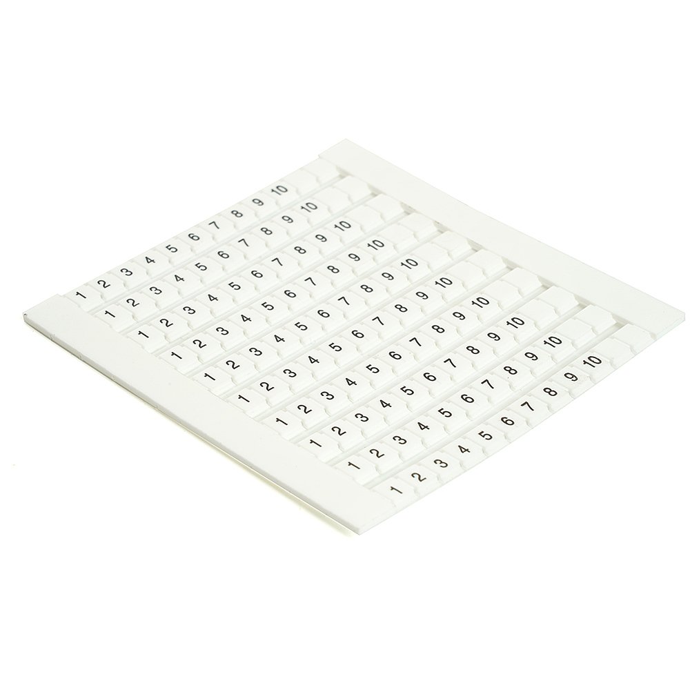 Маркеры для ЗНИ (JXB ST) с нумерацией 1-10 Stekker LD556-5 49210