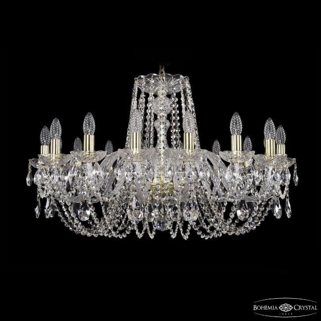 1402/16/300 G Подвесная хрустальная люстра 1402 Bohemia 1402/16/300 G