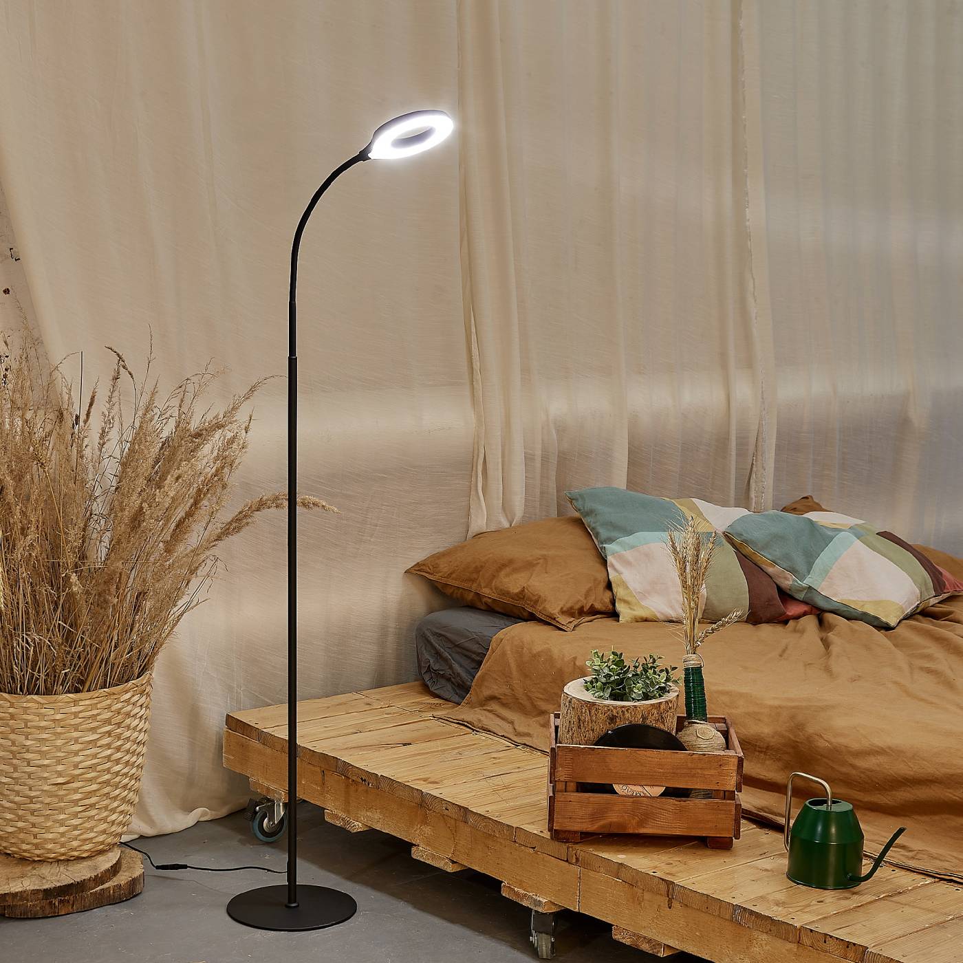 Торшер Uniel ULM-T610 7W/4500K/DIM BLACK