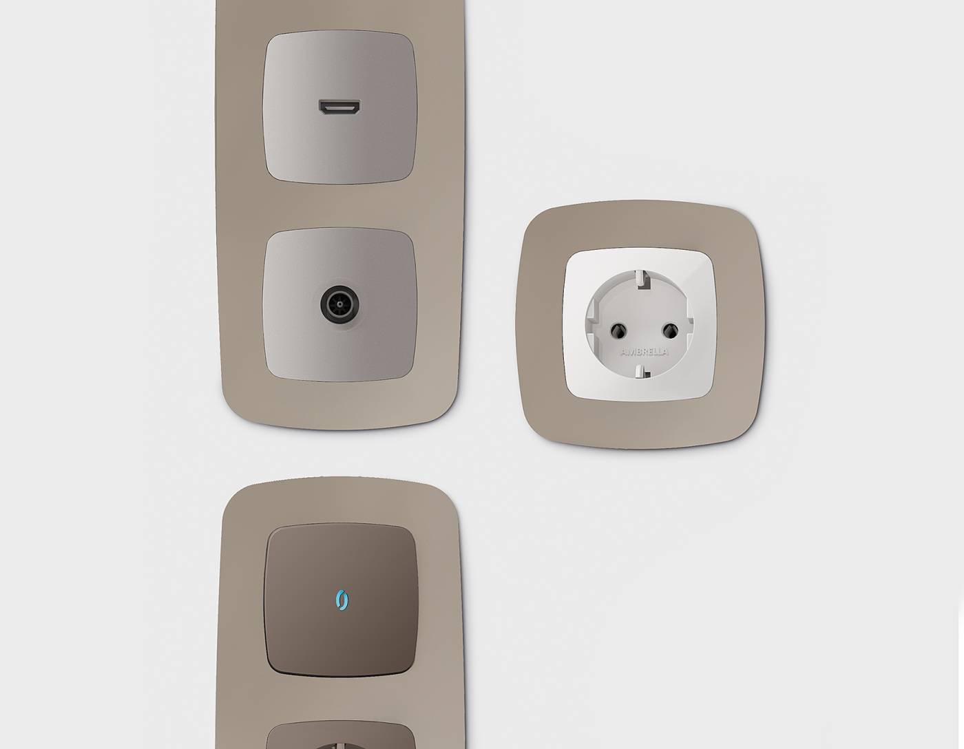 Рамка Ambrella Volt Ecta OF140362