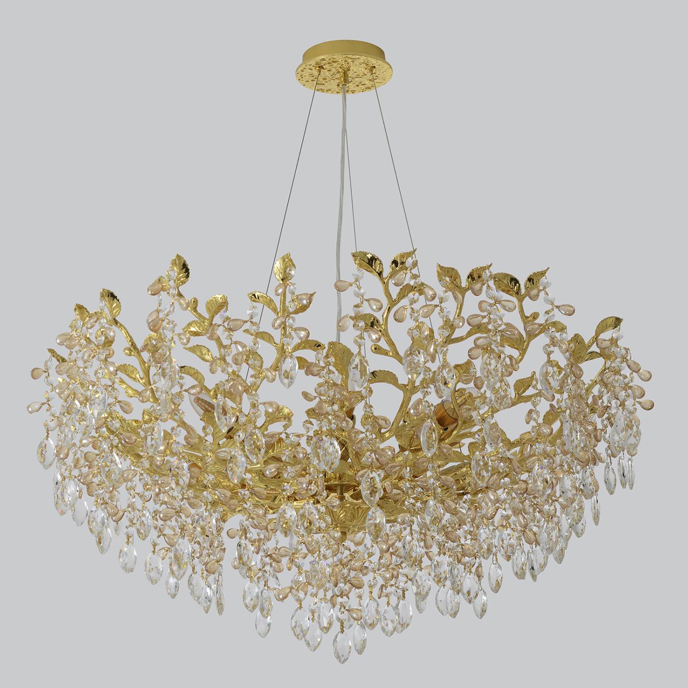 Подвесная люстра Crystal Lux Eden EDEN SP10 GOLD