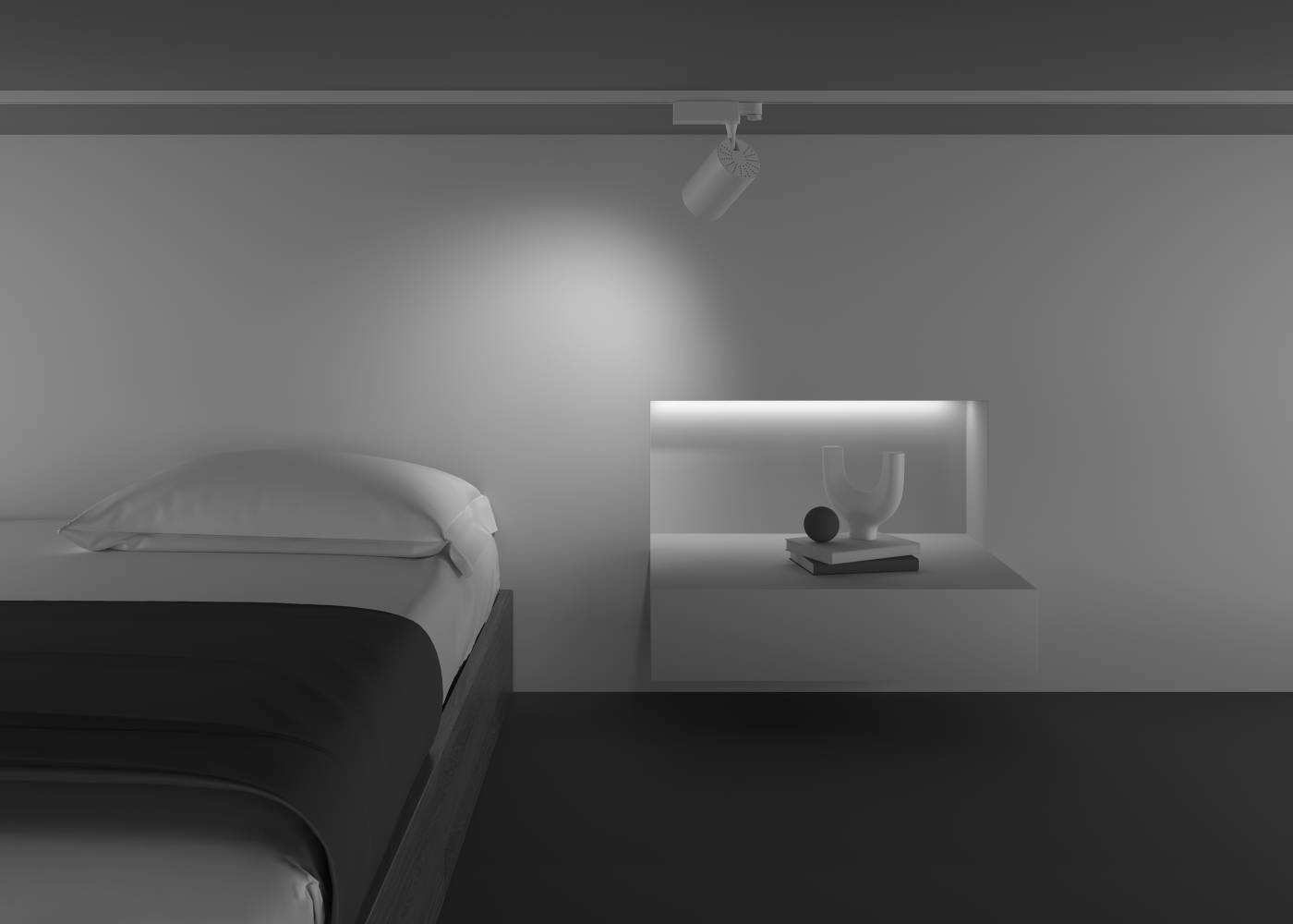 TR029-3-26W4K-W-W Трековый светильник Maytoni Vuoro Trinity TR029-3-26W4K-W-W