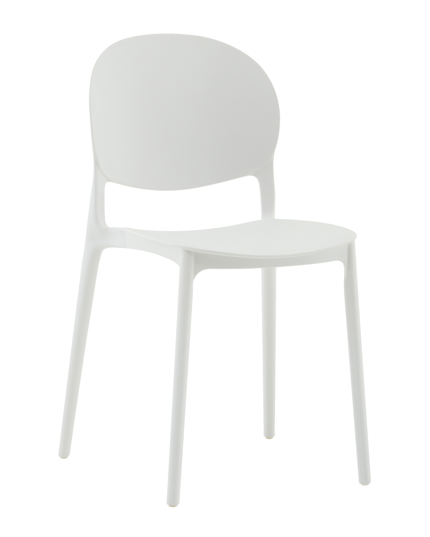 8058 white 90059 Стул пластиковый Stool Group Briny 8058 white 90059