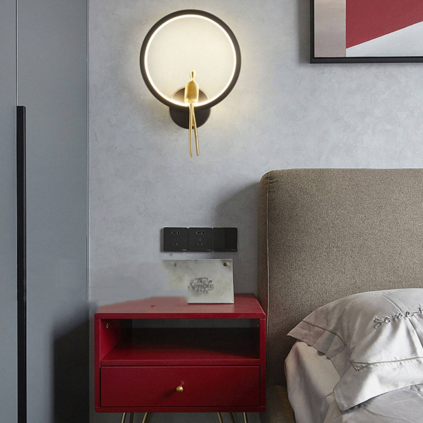232727-23 Настенный светильник ImperiumLoft Remus-Wall01 232727-23