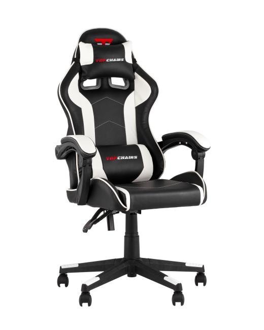 GF-8079 black+white Компьютерное кресло Stool Group УТ000039461