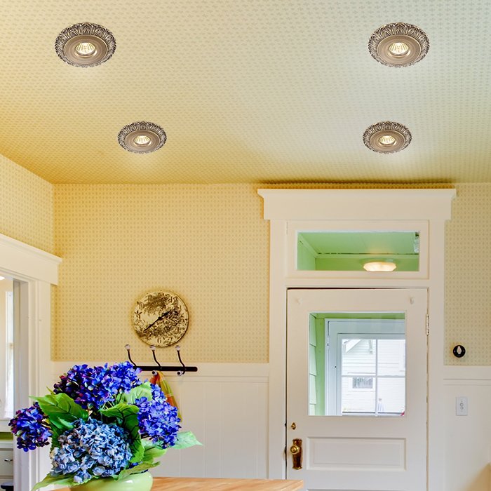 Встраиваемый светильник с узорами Vintage 369945 Novotech