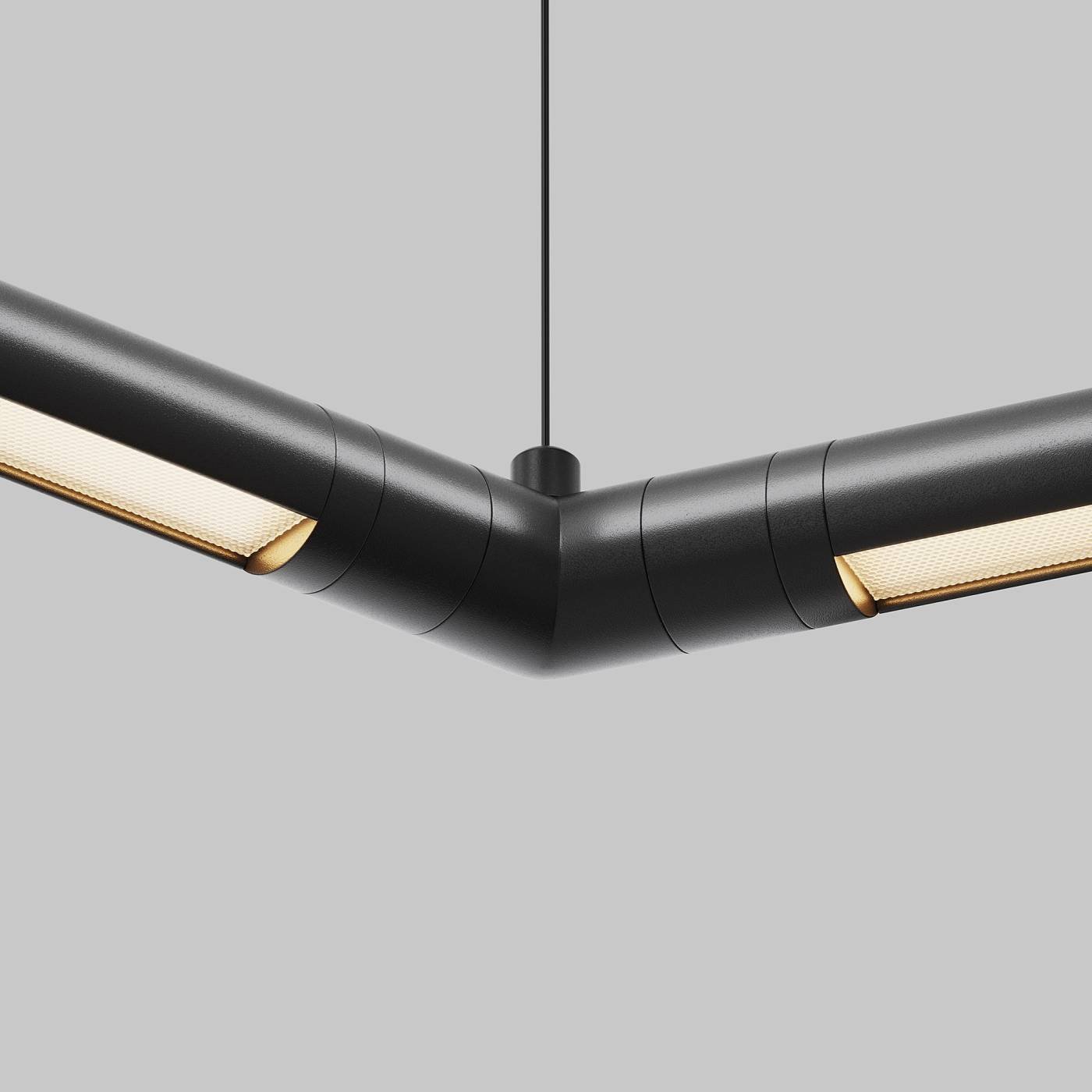 Угловой коннектор 120° для системы Shelf без ввода питания Maytoni Accessories for system Shelf CA018LWC-B
