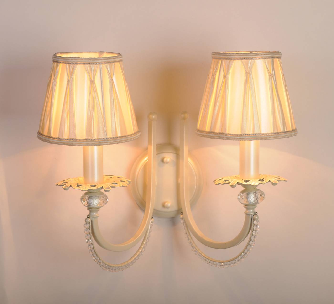 Настенное бра Abrasax 3007/2(cream pearl)