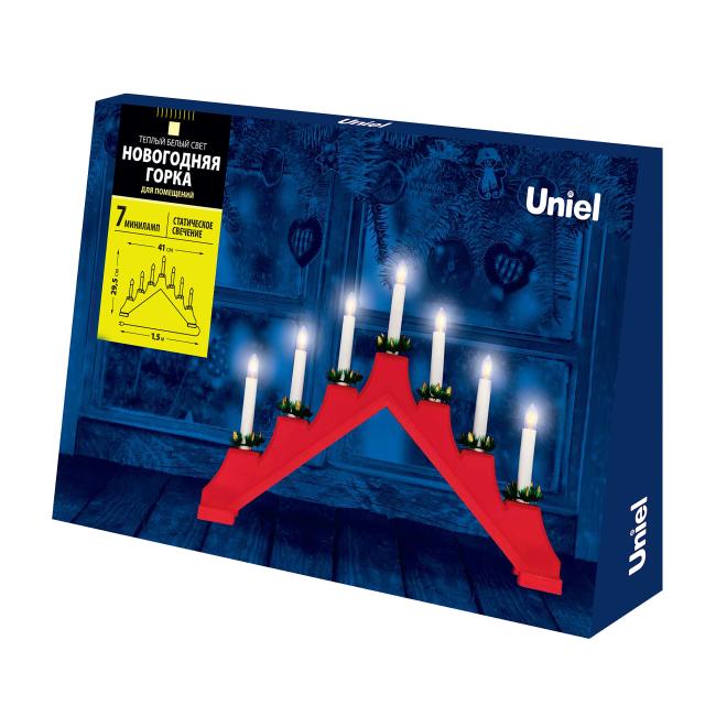 UDL-L7101-007/SWA/WW RED BRIDGE Световая фигура Uniel UDL-L7101-007/SWA/WW RED BRIDGE