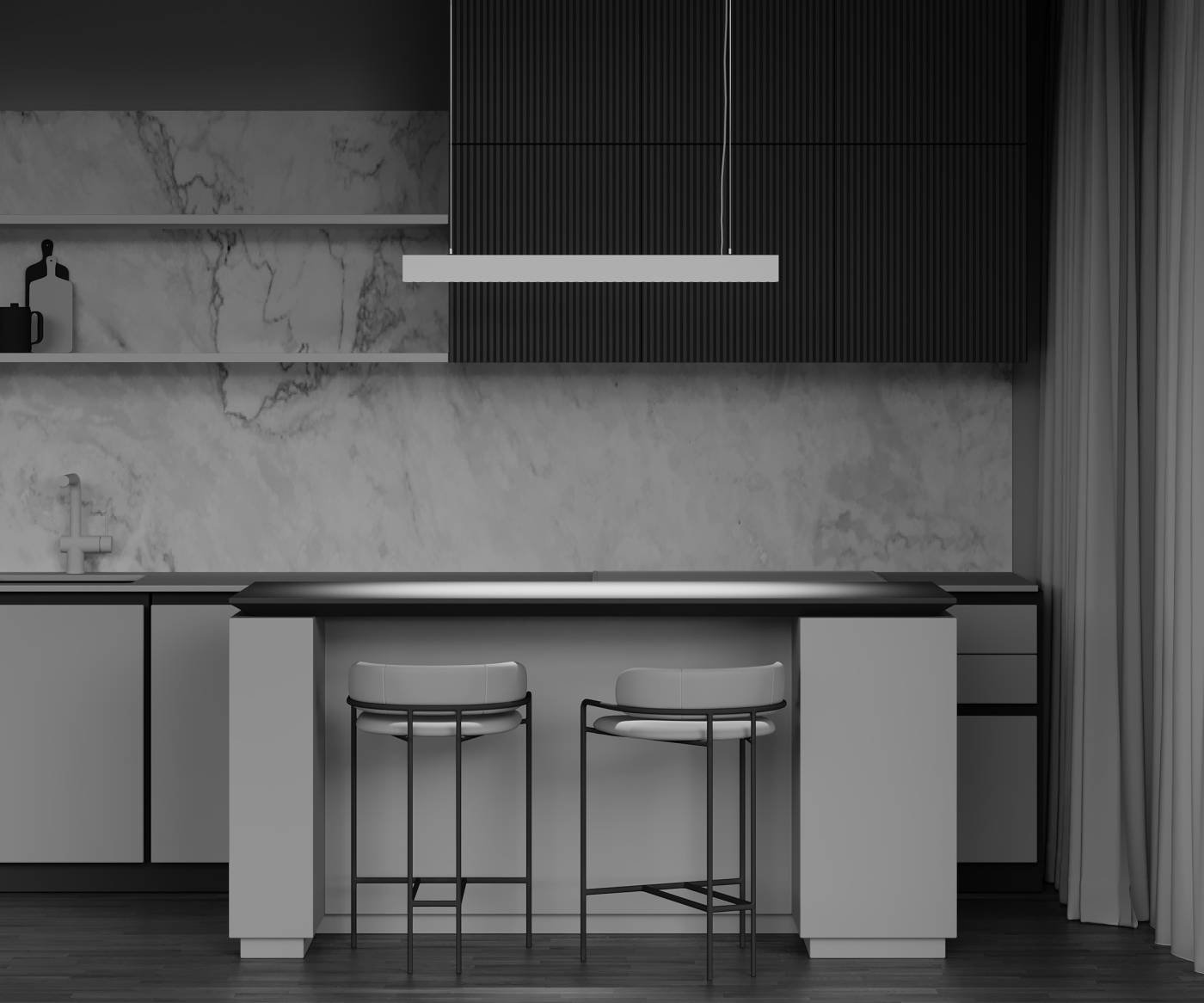 P050PL-L40W4K Светильник подвесной Maytoni Vinder P050PL-L40W4K