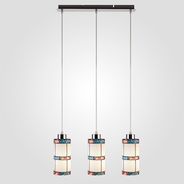 Светильник подвесной Eurosvet Тиффани 50043/3 хром