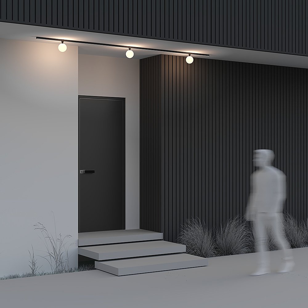 Уличный трековый светильник Maytoni Luna O-TR01-1-S-9WB3K