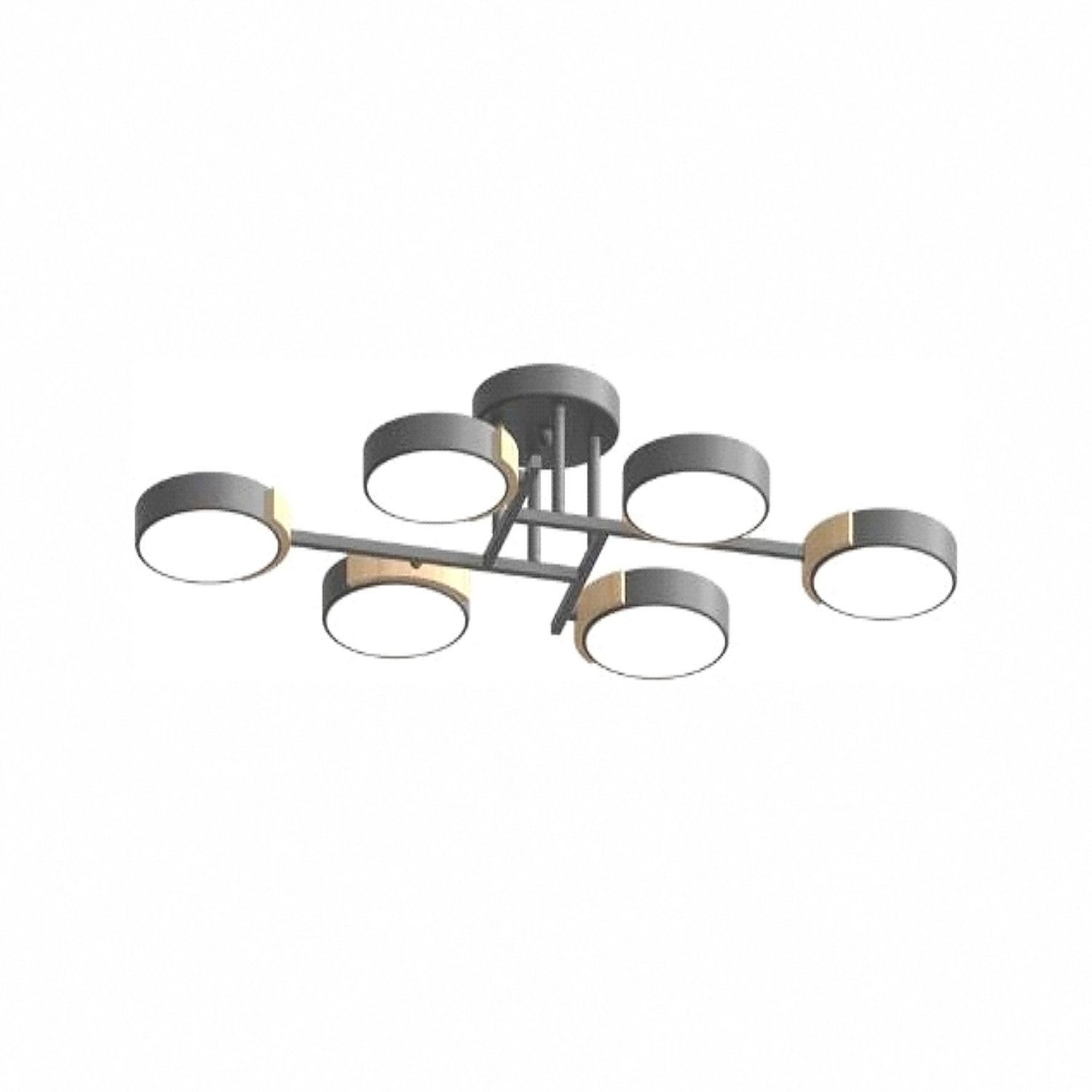 L3211-830 GR Потолочная люстра L LED4U L3211-830 GR