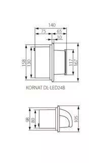 Подсветка для ступеней Kanlux Kornat 7741